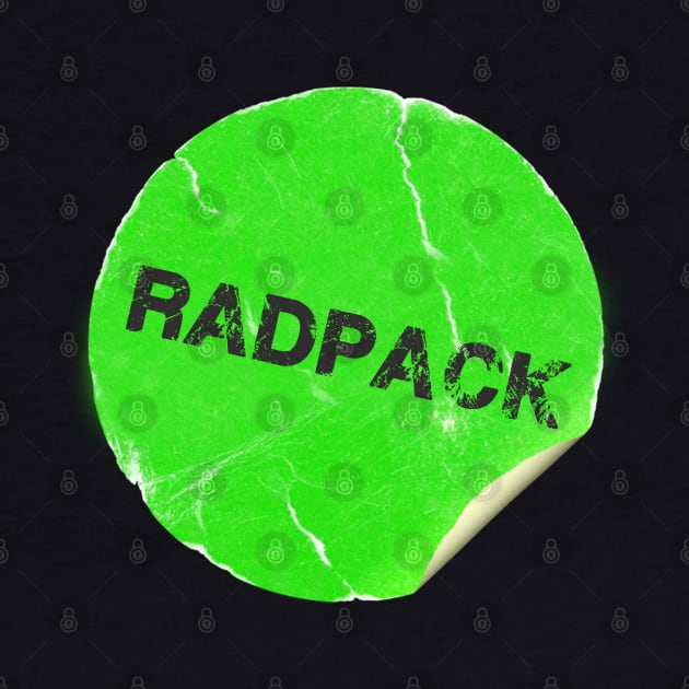 RadPack Sticker Green by Born2BeRad